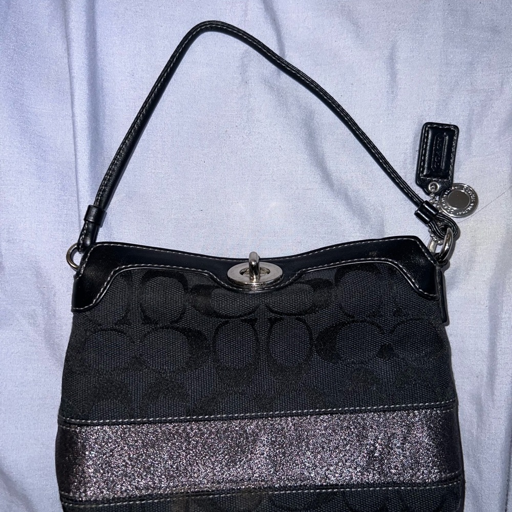 Mini coach bag/ wristlet vintage